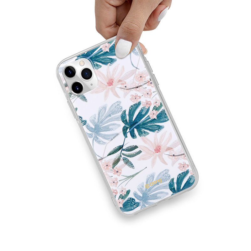 Crong Flower Case – dėklas skirtas iPhone 11 Pro (raštas 01)