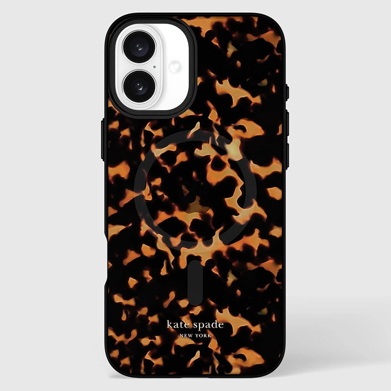 Kate Spade New York Protective MagSafe – dėklas iPhone 16 Plus (vėžlio šarvo raštas)