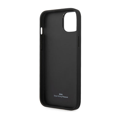 BMW od deimanto rašto odos – dėklas iPhone 14 (Burgundijos)