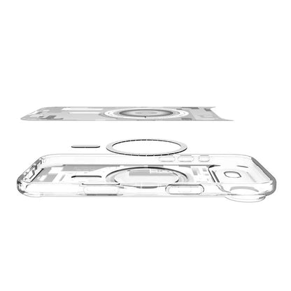 Spigen Ultra Hybrid Mag MagSafe dėklas iPhone Air (Zero One White)