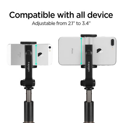 Spigen S540W – išmaniojo telefono stovas / asmenukių lazdos laikiklis (juodas)