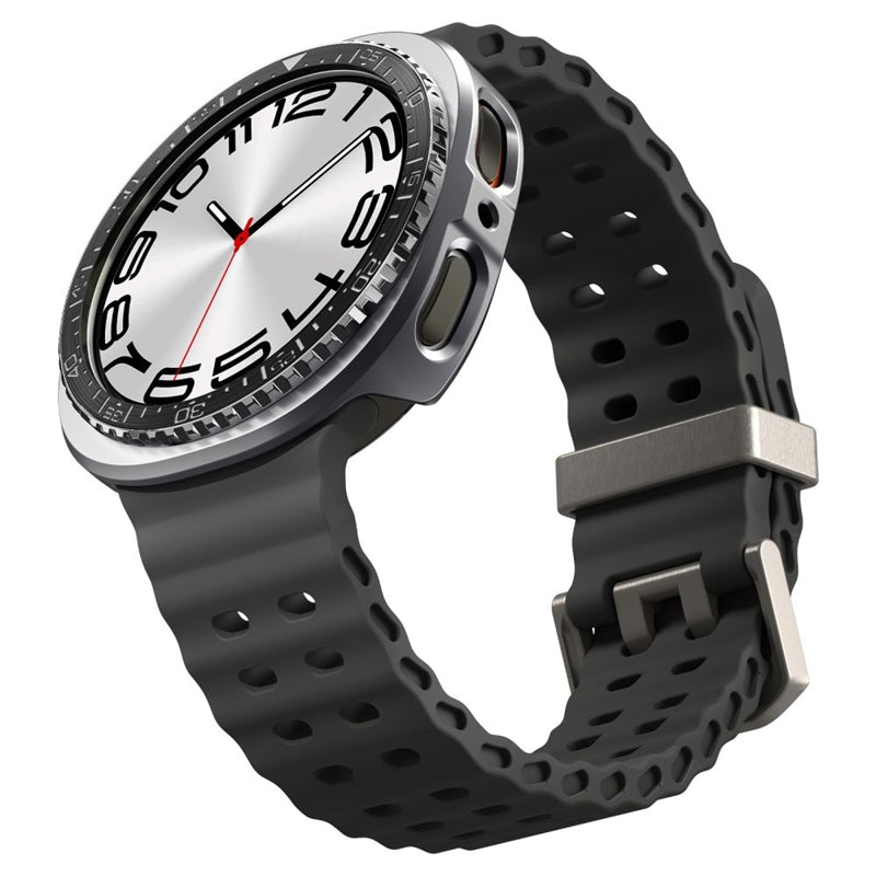 Spigen Bezel Tune Pro Diver - Apsauginis rėmelis Samsung Galaxy Watch 8 44 mm (Juodas)
