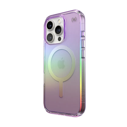 Speck Presidio2 Lux MagSafe - iPhone 16 Pro dėklas (Amazing Purple / Clear)