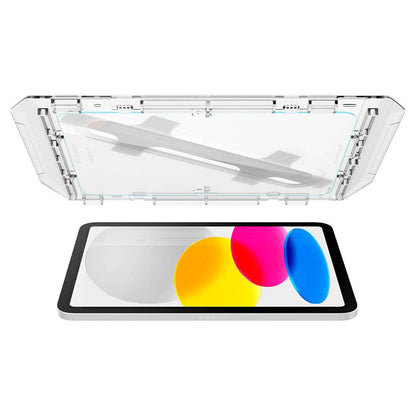 Spigen GLAS.TR EZ FIT - Grūdintas stiklas, skirtas Apple iPad 11” (2025) / 10.9" (2022) (skaidrus)