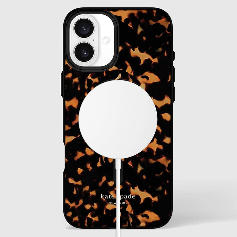 Kate Spade New York Protective MagSafe – dėklas iPhone 16 Plus (vėžlio šarvo raštas)