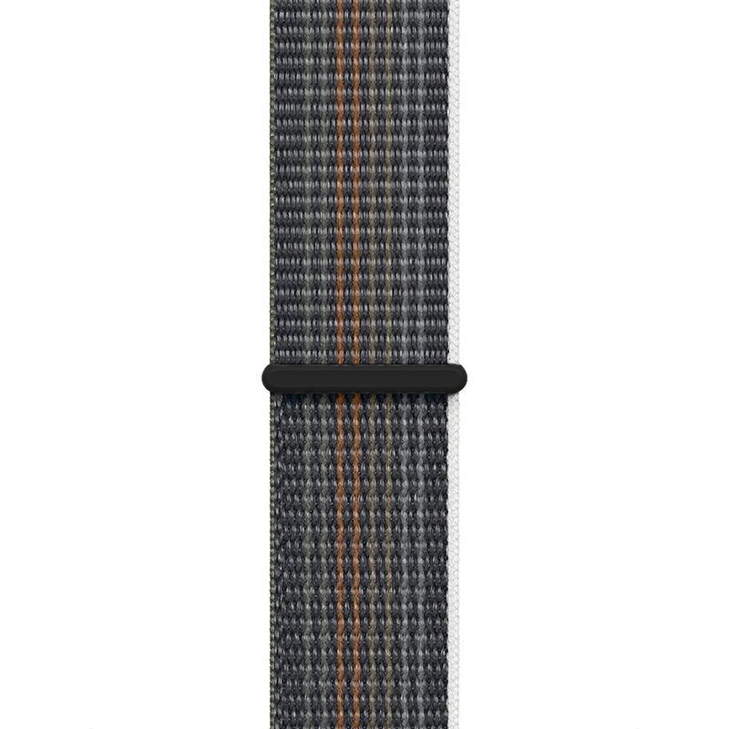 Crong Nailono sportinis dirželis, skirtas Apple Watch 44/45/46/49 mm (Midnight Run)