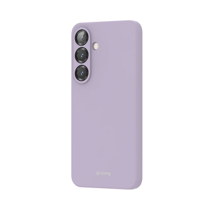 Crong Color Cover – dėklas, skirtas „Samsung Galaxy S25“ (violetinė spalva)