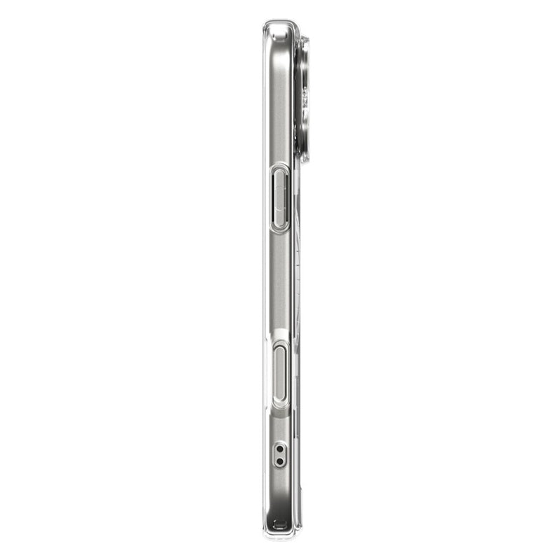 Spigen Ultra Hybrid Mag MagSafe - Dėklas, skirtas iPhone 17 Pro Max (Skaidrus/Auksinis)
