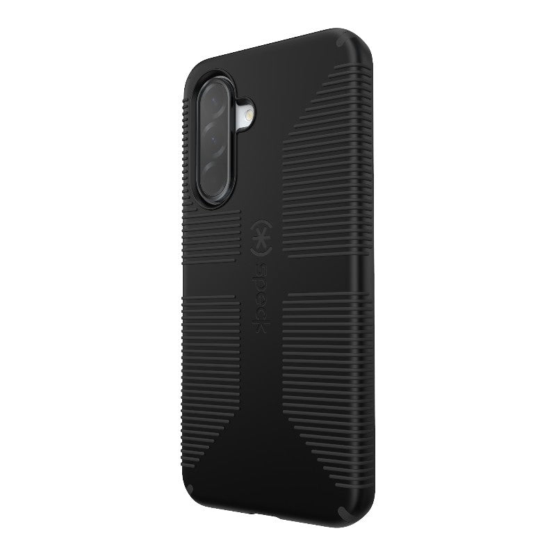 Speck Impacthero Grip – Dėklas skirtas Samsung Galaxy A36 5G / A56 5G (Juodas)
