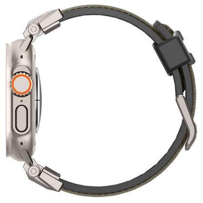 Spigen DuraPro Armor – Apyrankė, skirta Apple Watch 44/45/46/49 mm (karinė žalia)