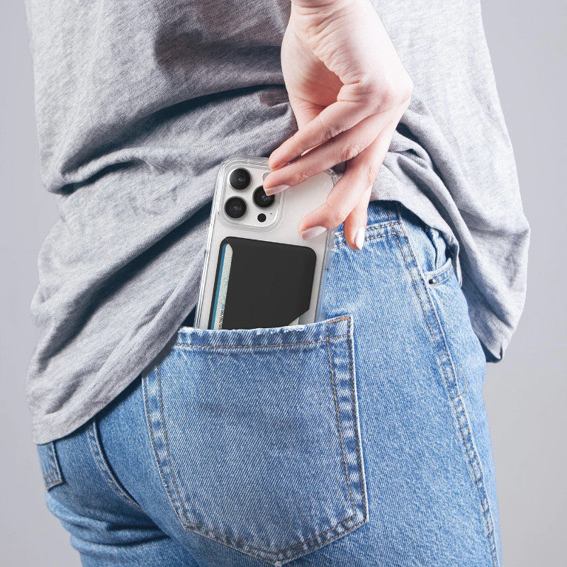 Speck ClickLock Wallet For MagSafe – Magnetinė MagSafe piniginė (juoda)