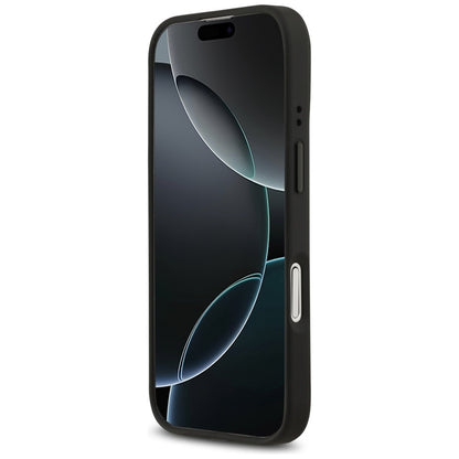 BMW M anglies pluošto logotipas MagSafe – dėklas iPhone 17 (antracitas)