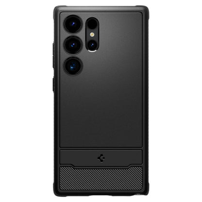 Spigen Rugged Armor - Dėklas skirtas Samsung Galaxy S24 Ultra (Matte Black)