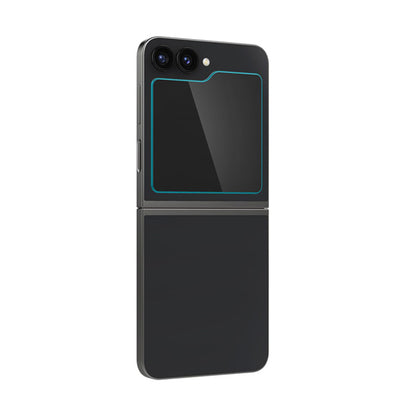 Spigen Glas.TR EZ Fit 2-Pack - Apsauginis grūdintas stiklas, skirtas Samsung Galaxy Z Flip 6 / 7 FE (2 vnt.)
