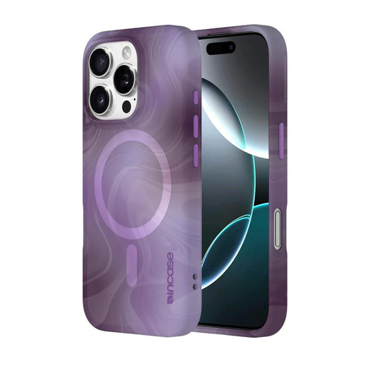 Incase Halo Case MagSafe – dėklas, skirtas iPhone 16 Pro (Oil Slick Lilac)