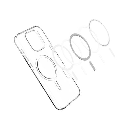 Spigen Liquid Crystal Mag MagSafe – dėklas iPhone 16 Pro (skaidrus)