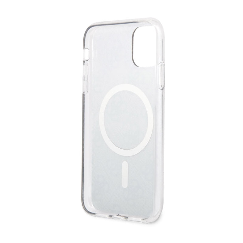 Guess 4G MagSafe – dėklas, skirtas „iPhone 11“ (rudas)