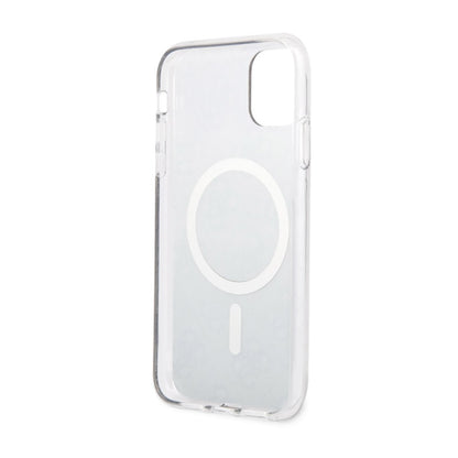 Guess 4G MagSafe – dėklas, skirtas „iPhone 11“ (rudas)