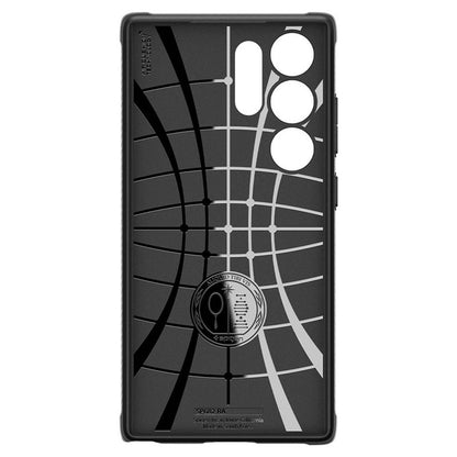 Spigen Rugged Armor - Dėklas skirtas Samsung Galaxy S24 Ultra (Matte Black)