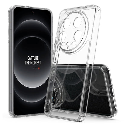 Crong Crystal Shield Cover – Dėklas, skirtas Xiaomi 14 Ultra (skaidrus)