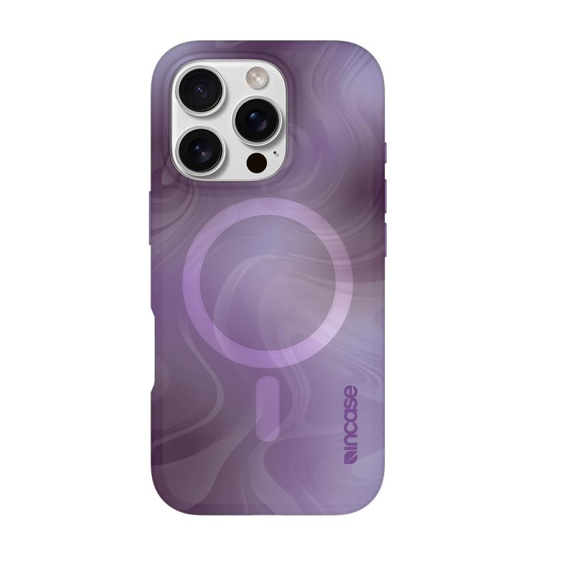 Incase Halo Case MagSafe – dėklas, skirtas iPhone 16 Pro (Oil Slick Lilac)