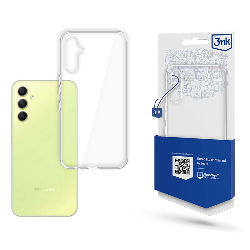 3mk Clear Case - Dėklas Samsung Galaxy A05s (skaidrus)