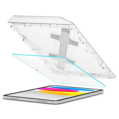 Spigen GLAS.TR EZ FIT - Grūdintas stiklas, skirtas Apple iPad 11” (2025) / 10.9" (2022) (skaidrus)