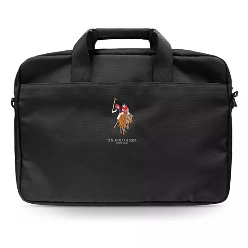 US Polo Assn Kompiuterio krepšys – nešiojamojo kompiuterio krepšys 15 colių (juodas)