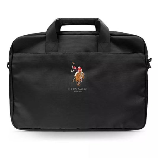 US Polo Assn Kompiuterio krepšys – nešiojamojo kompiuterio krepšys 15 colių (juodas)