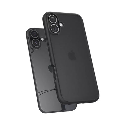 Spigen Ultra Hybrid – dėklas, skirtas iPhone 16 (Šaltai juoda)