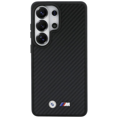 BMW M Kevlar Logo MagSafe - Samsung Galaxy S26 Ultra dėklas (juodas)