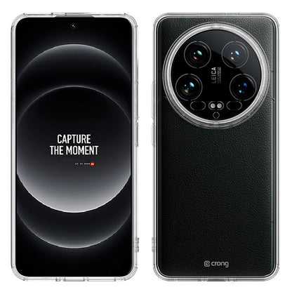 Crong Crystal Shield Cover – Dėklas, skirtas Xiaomi 14 Ultra (skaidrus)