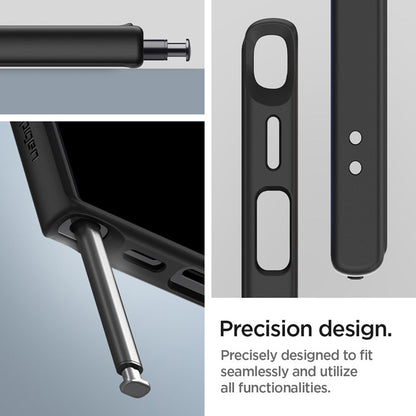 Spigen Ultra Hybrid – dėklas, skirtas Samsung Galaxy S24 Ultra (matinė juoda)