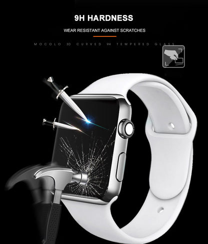 Mocolo 3D Glass Full Glue – Apsauginis stiklas, skirtas Apple Watch 7/8 41 mm ekranui