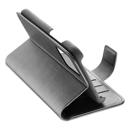 Cellularline Book Agenda – „iPhone 14“ dėklas su „MICROBAN“ danga (juodas)