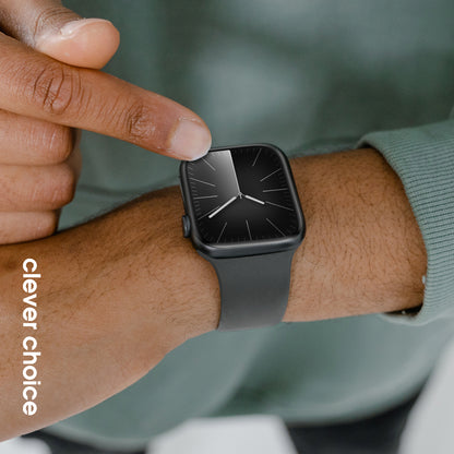 „Crong Liquid“ – dirželis, skirtas „Apple Watch“ 44/45/46/49 mm (grafito spalvos)