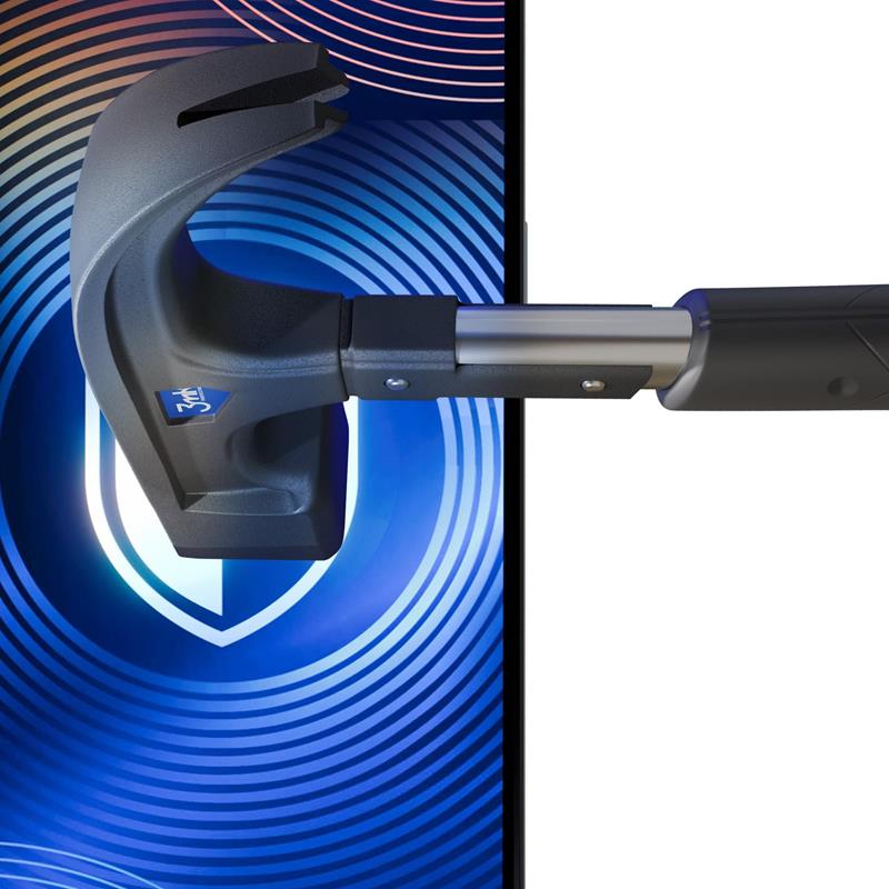 3mk HardGlass Matt Max Privacy – matinio grūdinto stiklo apsauga su privatumo filtru, skirta iPhone 16 / iPhone 15