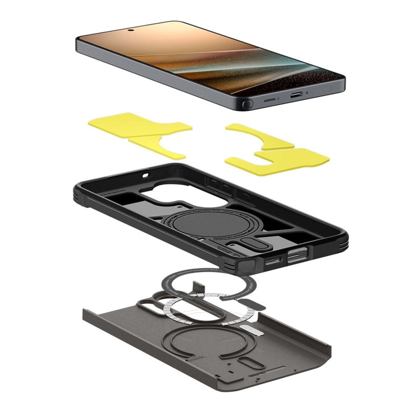 Spigen Tough Armor MagSafe dėklas Samsung Galaxy S26 Ultra (Gunmetal)