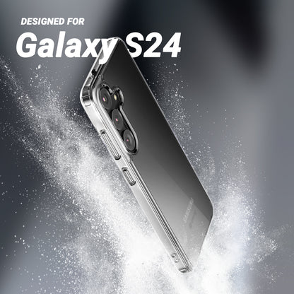 Crong Crystal Shield dėklas skirtas Samsung Galaxy S24 (Skaidrus)