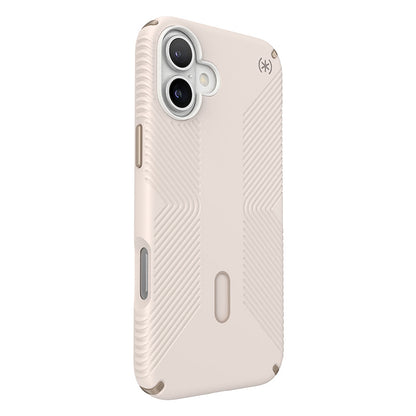 Speck Presidio2 Grip ClickLock & MagSafe – dėklas iPhone 16 Plus (Bleached Bone / Heirloom Gold / Hazel Brown)