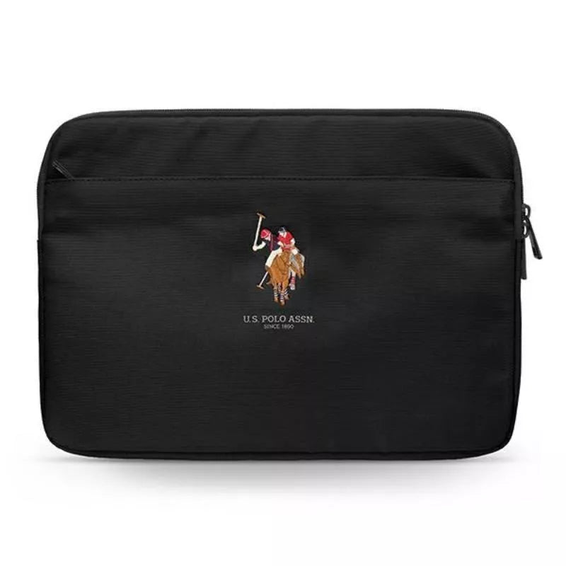 US Polo Assn nešiojamojo kompiuterio dėklas – nešiojamojo kompiuterio dėklas 13 colių (juodas)