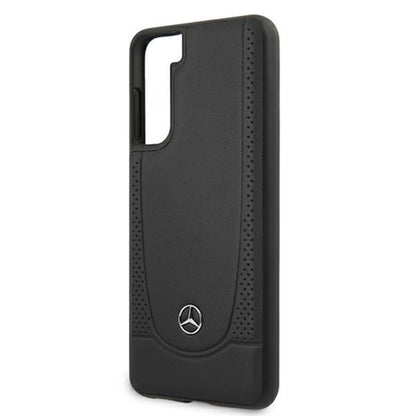 Mercedes Leather Urban Line – dėklas Samsung Galaxy S21+ (juodas)