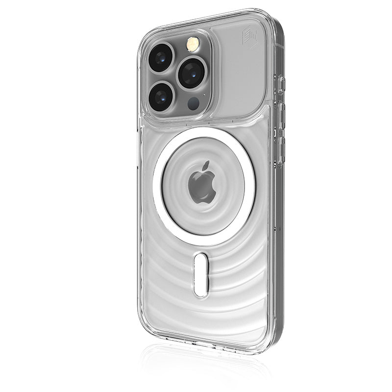 STM Reawaken Ripple MagSafe – dėklas, skirtas „iPhone 15 Pro Max“ (skaidrus)