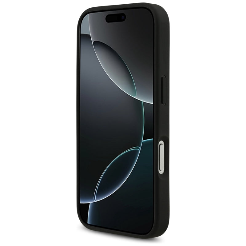 BMW M Carbon Tricolor Line MagSafe dėklas iPhone 17 Pro (juodas)