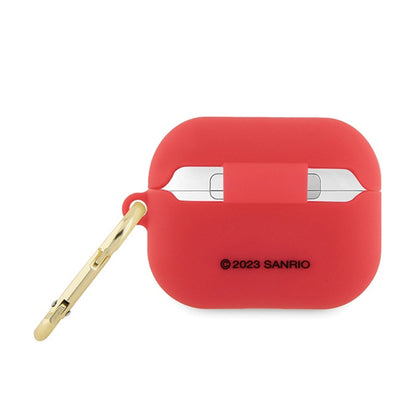 „Hello Kitty“ silikoninis 3D „Kitty“ galvutės dėklas, skirtas „AirPods Pro“ (fuksijos spalvos)