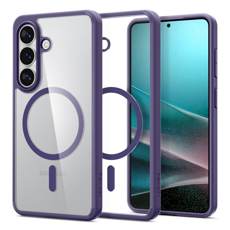 Spigen Ultra Hybrid Mag MagSafe dėklas Samsung Galaxy S26+ (Deep Purple)