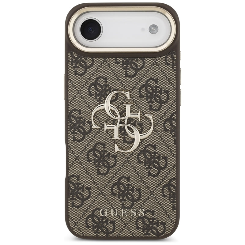 Guess 4G Big 4G Classic Logo dėklas iPhone Air (ruda / auksas)
