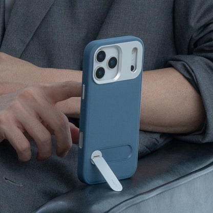 Moshi Kameleon MagSafe - Dėklas iPhone 17 Pro Max su stovėjimo funkcija (Tamsiai mėlyna)