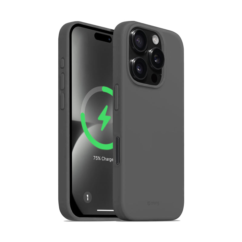 Crong Color Cover Magnetic – „iPhone 16 Pro Max“ dėklas su „MagSafe“ (titano)