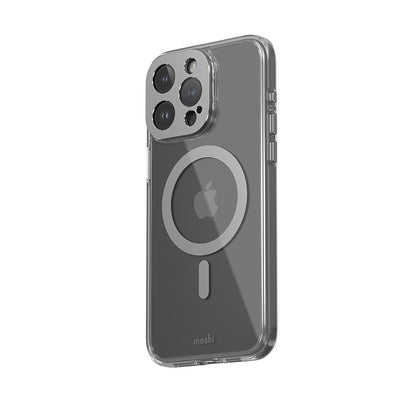 Moshi iGlaze MagSafe – dėklas iPhone 15 Pro Max (Meteorite Gray)